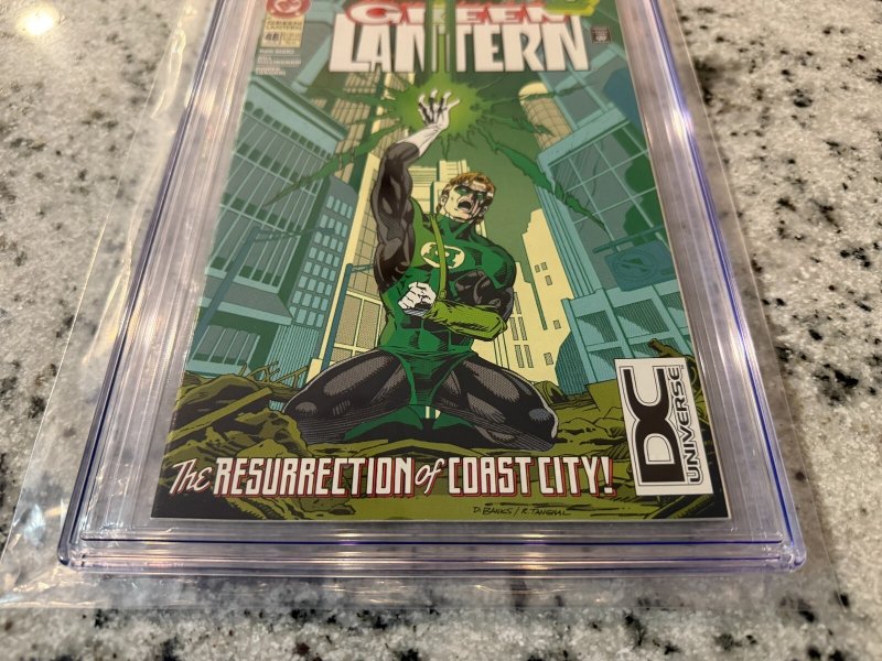 Green Lantern # 48 CGC Graded 9.8 DC Universe Variant Comic Book Rainer JH19
