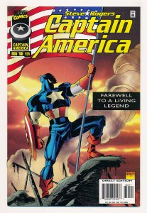 Captain America (1968 1st Series) #454 NM Last issue of the series