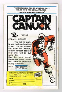 Captain Canuck # 4 - Comely Comix - 1979