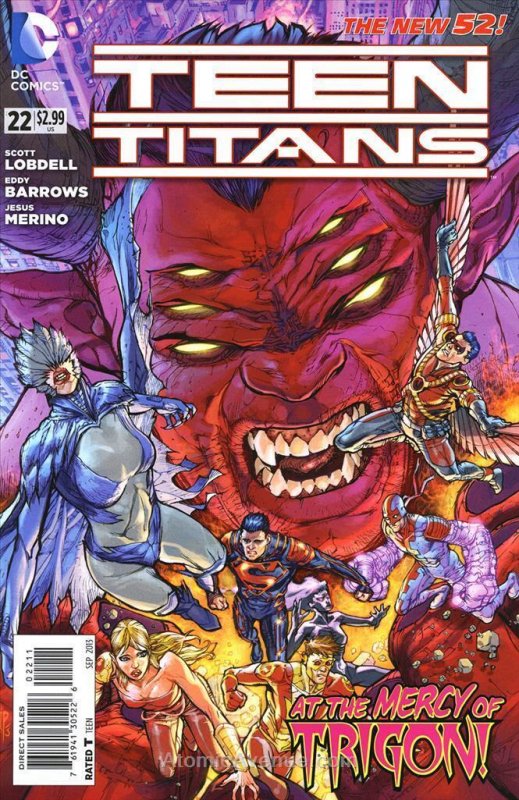 Teen Titans (4th Series) #22 FN; DC | New 52 - Trigon - we combine shipping 