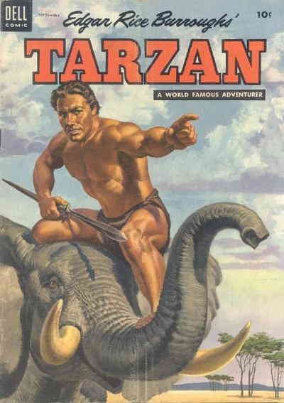 Tarzan (Dell) #60 FN ; Dell | September 1954 Edgar Rice Burroughs