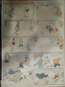 Bobby Make Believe by Frank King 3/18/1917 Full Size ! Very Rare Fantasy Strip