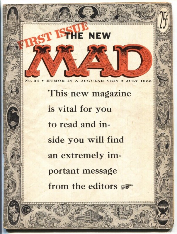 MAD MAGAZINE #24 First magazine issue EC 1955