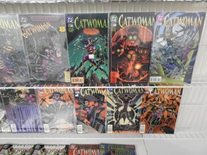 Lot of 60 Comics W/ Catwoman #0-37 +More! +Catwoman #1-4 (Mini-Series) Avg VF+