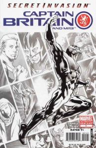 Captain Britain and MI:13 #1 (3rd) VF/NM; Marvel | save on shipping - details in