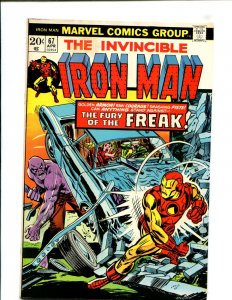 Iron Man #67 - Mike Esposito Cover Art! (8.0) 1974