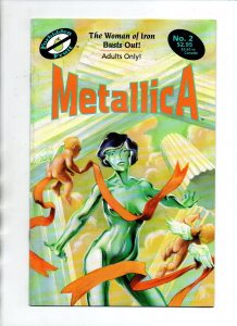 Metallica #2 - sexy robot woman - Forbidden Fruit - 1992 - VF