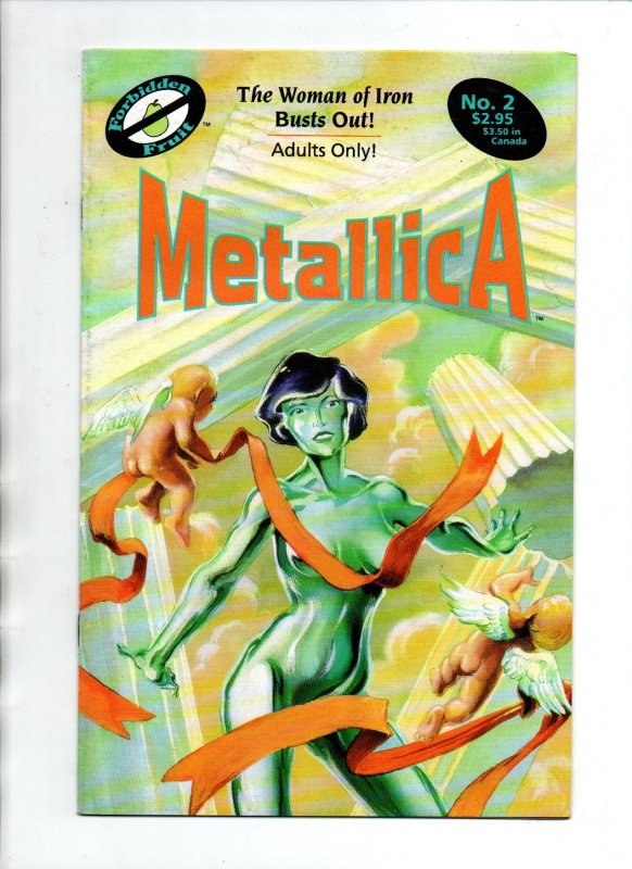 Metallica #2 - sexy robot woman - Forbidden Fruit - 1992 - VF