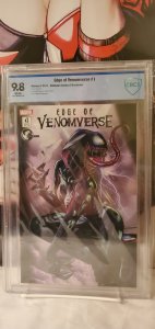 Edge of Venomverse #1 CBCS 9.8 Unknown Comics Edition A Variant Cover Greg Horn