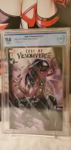 Edge of Venomverse #1 CBCS 9.8 Unknown Comics Edition A Variant Cover Greg Horn