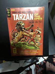 Tarzan #164 (1967) high-grade fighting lion cover! NM- Oregon CERT