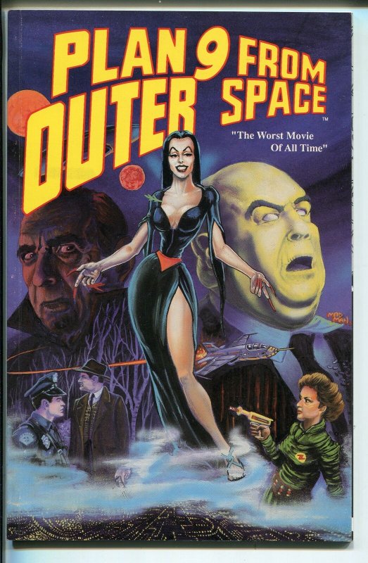 PLAN 9 FROM OUTER SPACE #1-MALIBU-1991-CULT CLASSIC-SCI-FI-1950'S-vf