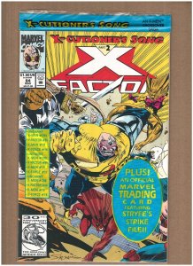 X-Factor #84 Marvel Comics 1992 X-CUTIONER'S SONG Sealed w/card NM- 9.2