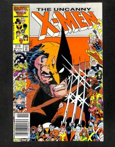Uncanny X-Men #211 NM- 9.2