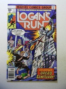 Logan's Run #4 (1977) VG Condition