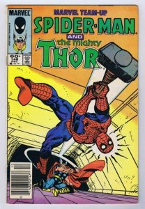 Marvel Team Up #148 ORIGINAL Vintage 1984 Spider-Man Thor