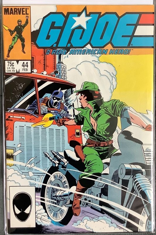 G.I. Joe: A Real American Hero #44 (1986, Marvel) VF/NM
