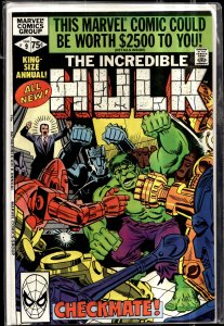 The Incredible Hulk Annual #9 (1980) Hulk