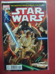 STAR WARS #001  ALEX ROSS 1:50 VARIANT COVER NM 9.4 MARVEL 2015 SERIES