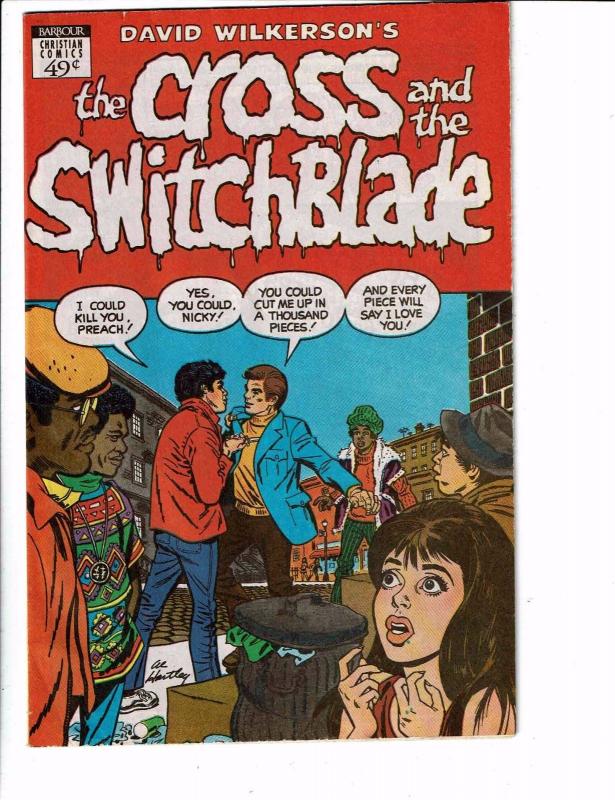 The Cross & The Switchblade Barbour Christian Comics VF/NM David Wilkerson JB5