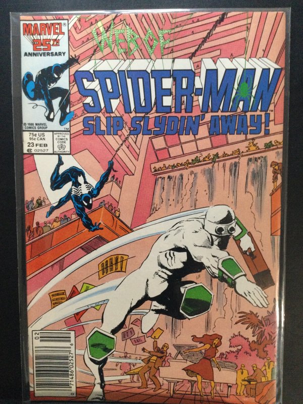 Web of Spider-Man #23 Newsstand Edition (1987)