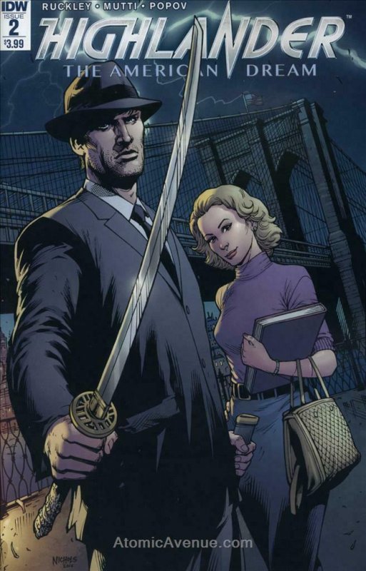 Highlander: The American Dream #2 VF/NM; IDW | save on shipping - details inside