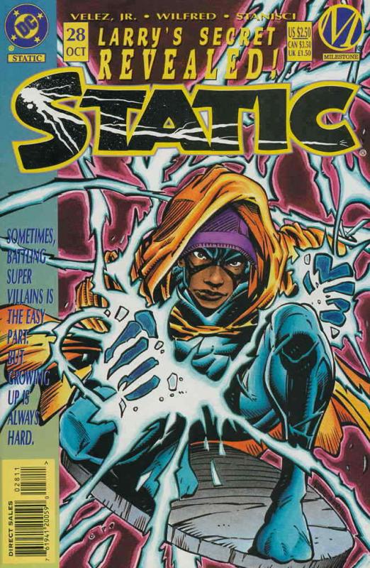 Static #28 VF/NM; DC/Milestone | save on shipping - details inside