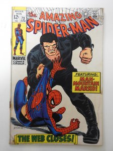 The Amazing Spider-Man #73 (1969) GD+ Condition see description