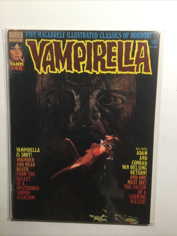 Vampirella 43 June 1975 Very Good Vg 4.0 Warren Magazine