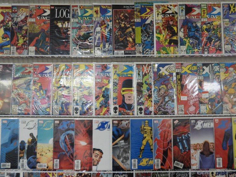 Huge Lot of 150+ Comics W/ Spiderman, X-Factor, Venom +More Avg. VF- Condition!