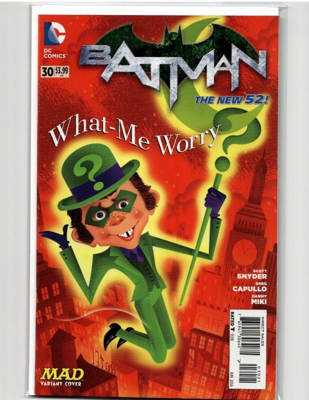 Batman #30 Variant Cover (2014) Batman