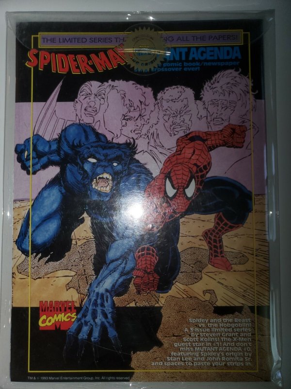 Hero Illustrated #6 Comics Sealed/Bagged Lenticular #'d 11462 Dec 1993 (VFNM)