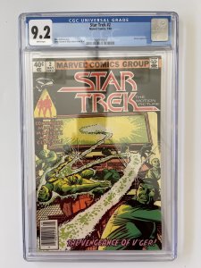 Star Trek #2 CGC 9.2 Newsstand -  Movie Adaptation Marvel Comics (1980)