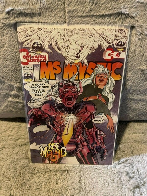 Lot of 4 Books MS MYSTIC Volume 2: #1-4 Continuity Comics 