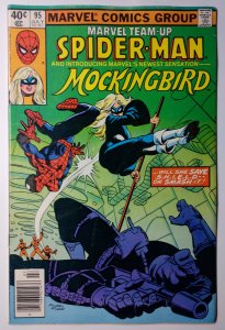 Marvel Team-Up #95 (6.0, 1980) 1ST APP OF MOCKINGBIRD