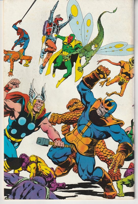 Warlock Special Edition # 6  Thanos, Avengers, Spiderman, The Thing !!