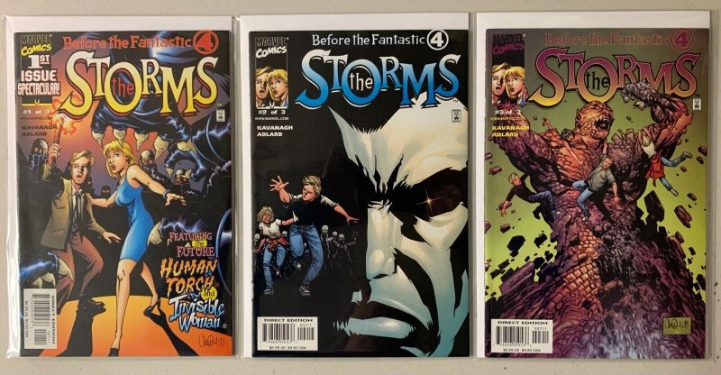 Before the Fantastic 4 The Storms set #1-3 Marvel (6.0 FN) (2000 to 2001)
