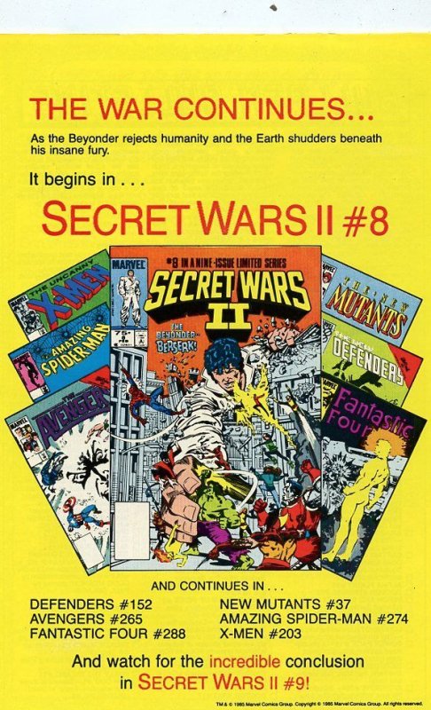 Marvel Comics The Amazing Spider-Man #273 (1986)Comic Book Grade VF+ 8.5