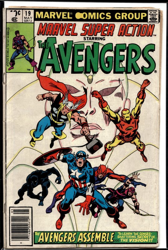 Marvel Super Action #19 (1980) The Avengers