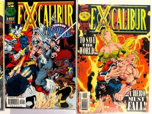 3 Excalibur Marvel Comic Books # 108 109 110 Avengers Hulk Thor Ironman 104 EJ10