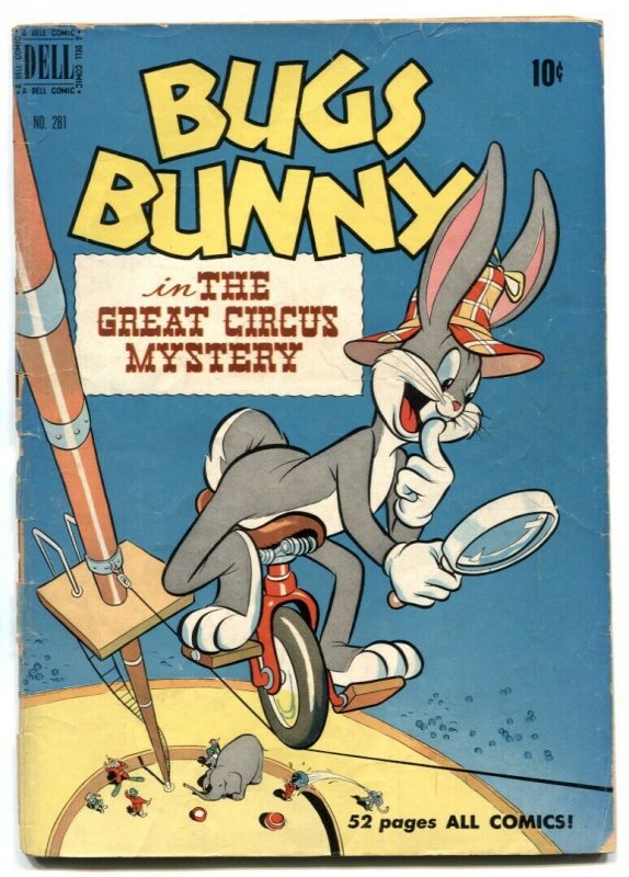 Bugs Bunny in The Great Circus Mystery-Four Color Comics #281