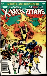 Marvel and DC Present featuring The Uncanny X-Men and The New Teen Titans Dir...