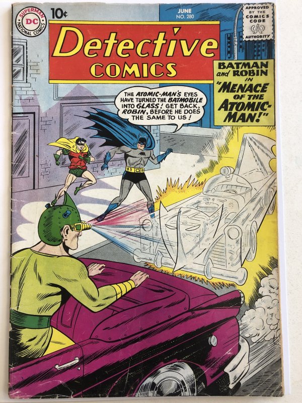 Detective 280,VG, batmobile! See all my Comics!