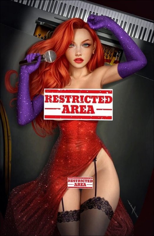 Jessica Rabbit Cosplay 10 Book Virgin Master Set by Sidney Augusto BooKooComix
