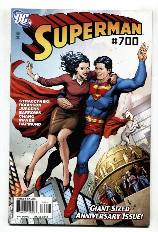 SUPERMAN #700-Anniversary issue-Lois Lane-DC comic bool NM- 