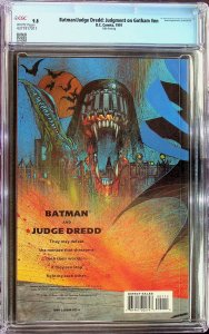 Batman/Judge Dredd: Judgment on Gotham (1992) - CGC 9.8 - Cert#4371917011