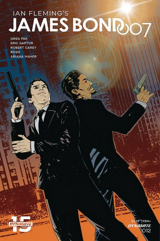 JAMES BOND 007 (2018 D. E.) #12 VARIANT CVR D CAREY PRESALE-10/30