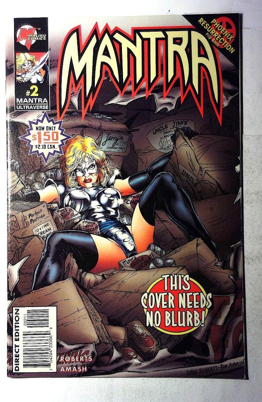 Mantra 2nd Series #2 (1995) Malibu Comics 1st Print Comic Book