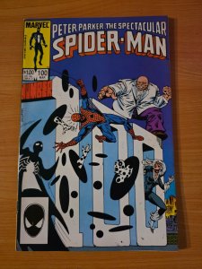 Spectacular Spider-Man #100 Direct Market ~ VF NEAR MINT NM ~ 1985 Marvel Comics