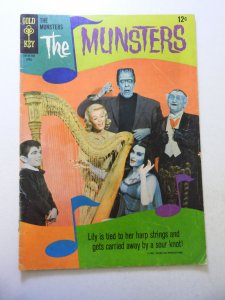 The Munsters #12 (1967) VG Condition centerfold detached at 1 staple